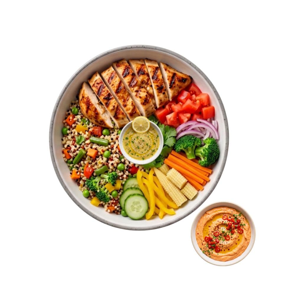 Mediterranean Chicken Bowl Pro